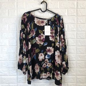 NWT 🌞 Rethm floral‎ blouse